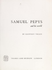 Front cover of Samuel Pepys and his world by Geoffrey Trease