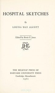 Front cover of Hospital Sketches by Louisa May Alcott