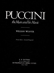 Cover of Puccini by William Weaver
