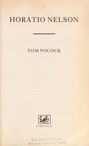 Cover of Horatio Nelson by Tom Pocock