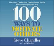 Cover of 100 Ways to Motivate Others CD by Steve Chandler