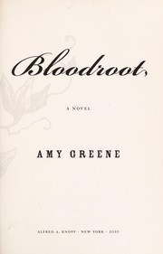 Cover of Bloodroot by Amy Greene