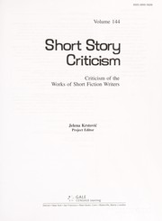 Cover of Short story criticism by Jelena O. Krstovic
