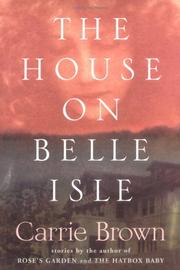 Front cover of The house on Belle Isle by Carrie Brown