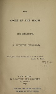 Front cover of The angel in the house by Coventry Patmore