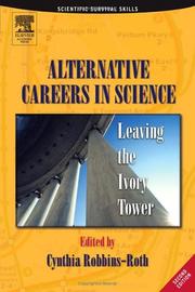 Cover of Alternative Careers in Science by Cynthia Robbins-Roth