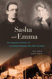 Cover of Sasha and Emma by Paul Avrich