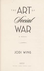Front cover of The art of social war by Jodi Wing