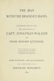 Front cover of The man with the branded hand by Frank Edward Kittredge