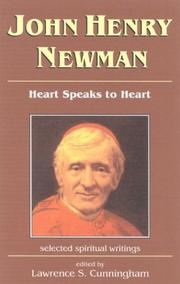 Front cover of John Henry Newman, heart speaks to heart by John Henry Newman