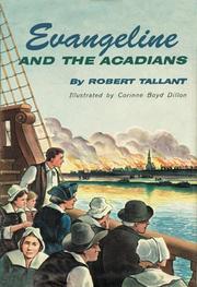 Front cover of Evangeline and the Acadians by Robert Tallant