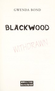 Front cover of Blackwood by Gwenda Bond