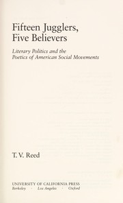 Front cover of Fifteen jugglers, fivebelievers by T. V. Reed