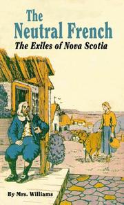 Front cover of The neutral French by Catherine Read Williams