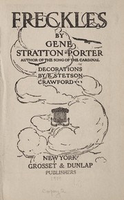 Cover of Freckles by Gene Stratton-Porter