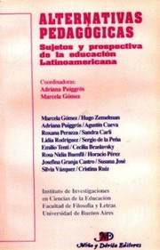 Front cover of Alternativas pedagogicas by Adriana Victoria Puiggrós