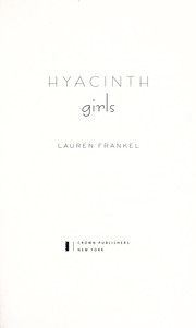 Front cover of Hyacinth girls by Lauren Frankel