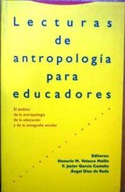 Front cover of Lecturas de antropología para educadores by Honorio M. Velasco Maíllo