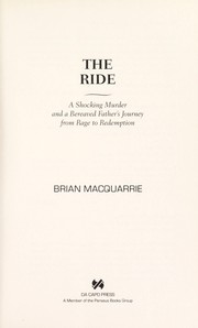 Cover of The ride by Brian MacQuarrie