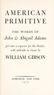 Cover of American primitive by William Gibson