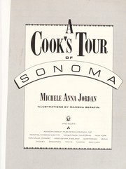 Cover of A cook's tour of Sonoma by Michele Anna Jordan