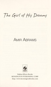Front cover of The girl of his dreams by Amir Abrams