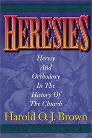 Cover of Heresies by Harold O. J. Brown
