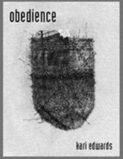 Cover of obedience by kari edwards