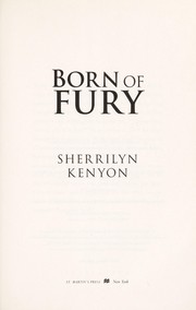Front cover of Born of fury by Sherrilyn Kenyon