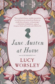 Cover of Jane Austen at home by Lucy Worsley