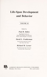 Cover of Life-span development and behaviour by Paul B. Baltes