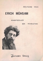 Cover of Erich Mühsam by Wolfgang Haug
