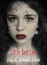 Front cover of Little red lies by Julie Johnston