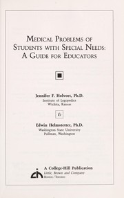 Front cover of Medical problems of students with special needs by Jennifer F. Holvoet