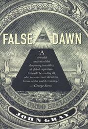 Cover of False Dawn by John Gray