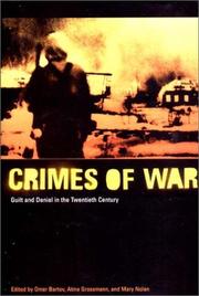 Front cover of Crimes of War by Atina Grossmann
