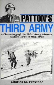 Cover of Patton's Third Army by Charles M. Province
