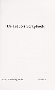 Cover of De Trebo's scrapbook by Edward Frederic Obert