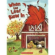 Cover of When the Leaf Blew In by Steve Metzger