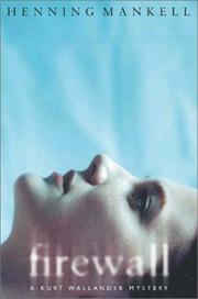 Cover of Brandvägg by Henning Mankell