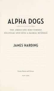 Cover of Alpha Dogs by James Harding