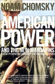 Front cover of American Power and the New Mandarins by Noam Chomsky