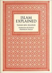 Cover of Islam explained by Tahar Ben Jelloun