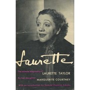 Front cover of Laurette by Marguerite Courtney