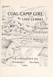 Front cover of Coal camp girl by Lois Lenski