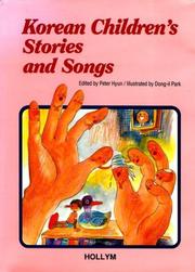 Front cover of Korean Children's Stories And Songs by Peter Hyun