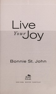 Cover of Live your joy by Bonnie St. John