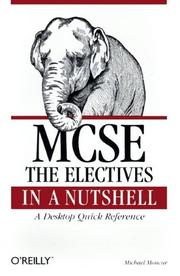 Cover of MCSE The Core Exams in a Nutshell by Michael G. Moncur