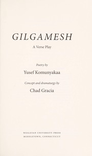 Cover of Gilgamesh by Yusef Komunyakaa