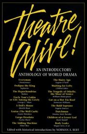 Cover of Theatre alive! by Norman A. Bert